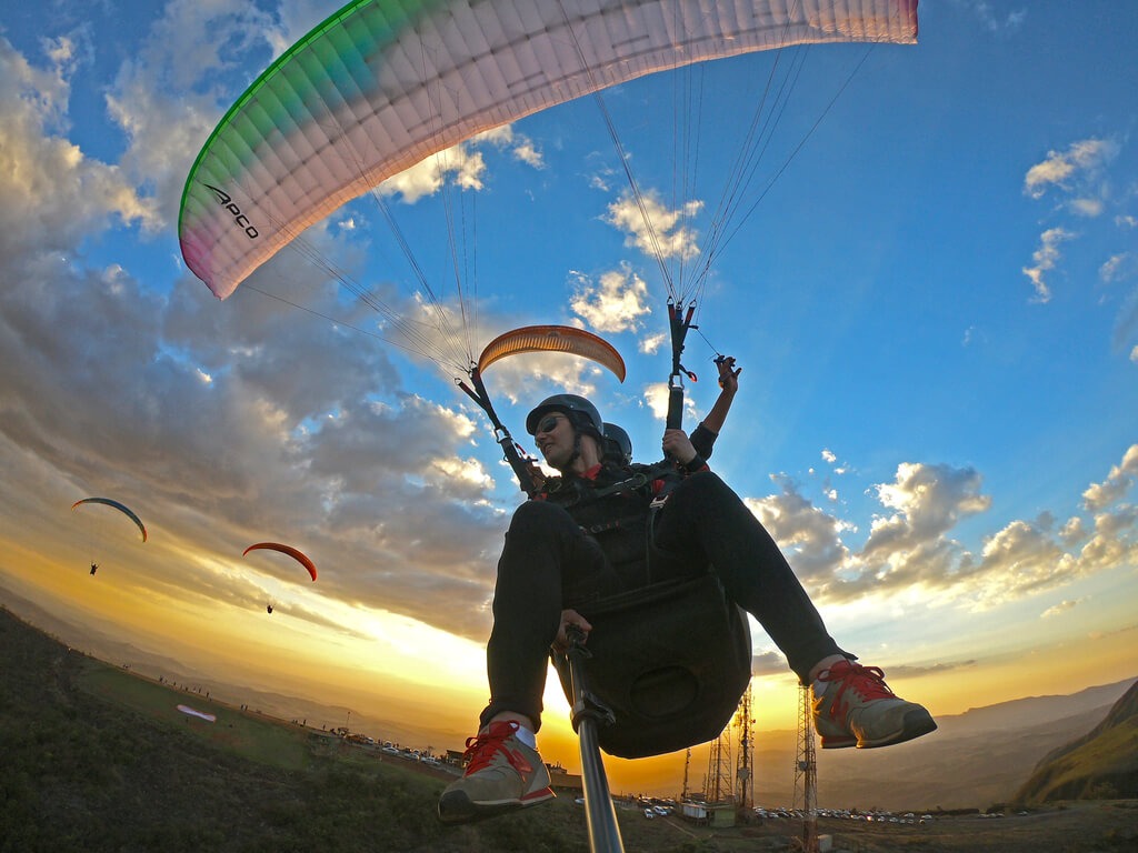 Voo Duplo na Serra da Moeda topo do mundo bh